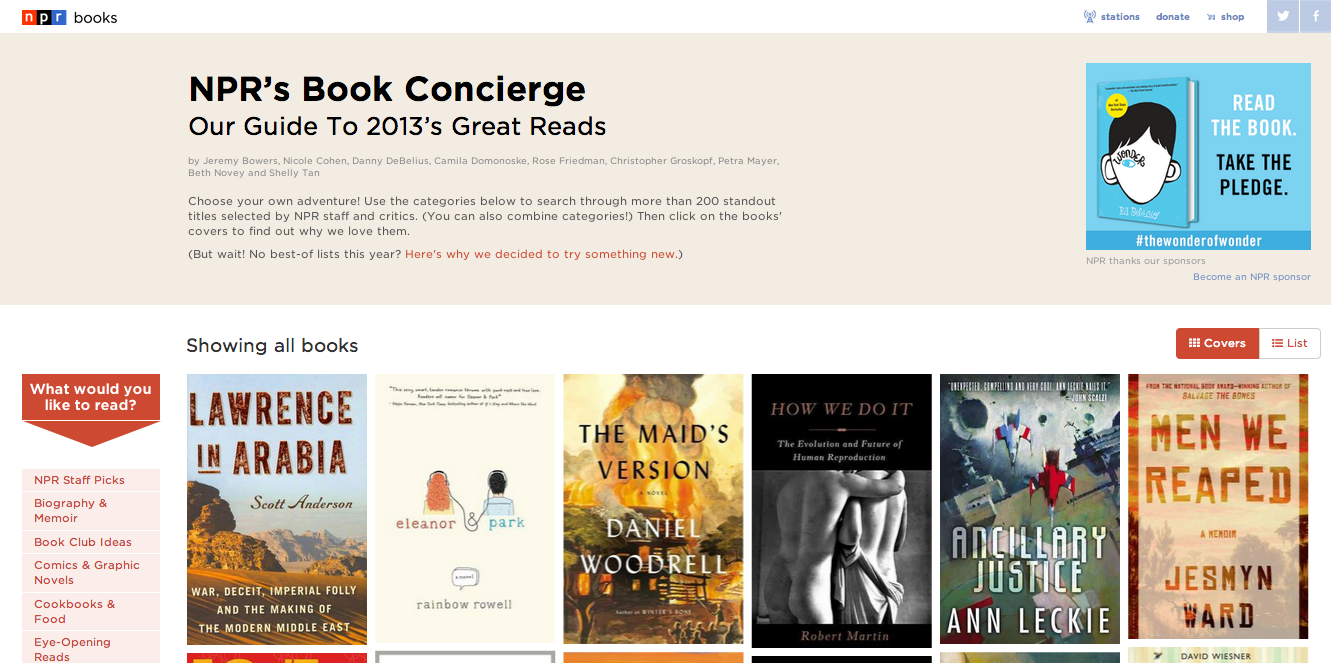 The Book Concierge Bringing Together Two Teams, Nine Reporters, And